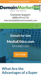 Mobile Screenshot of mediaethics.com